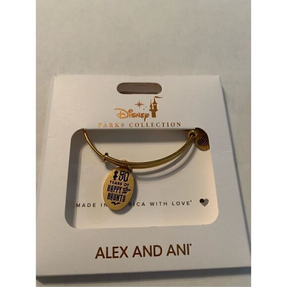 Alex and Ani Disney Parks collection Haunted Mansion 50th anniversary bangle bra - Picture 2 of 3